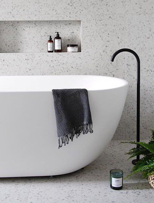 Freestanding bathtub option