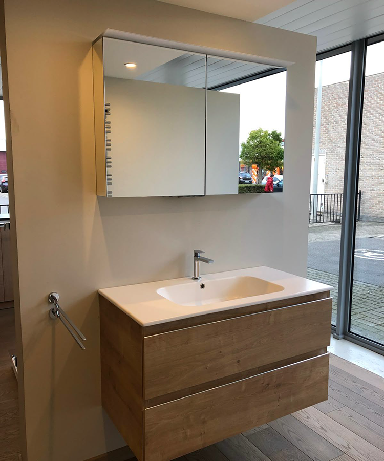 Standard vanity bathroom option