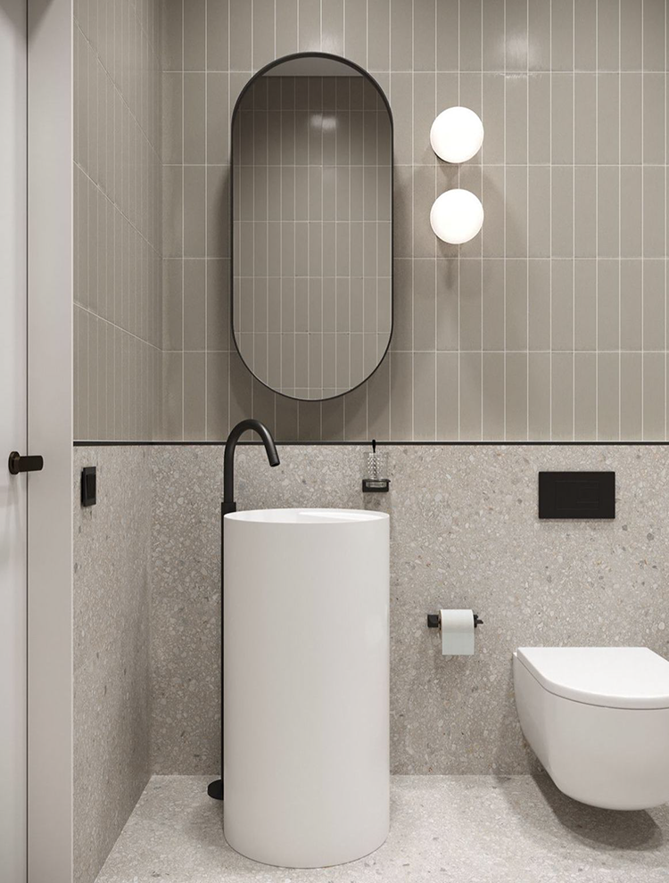 Totem pedestal sink option