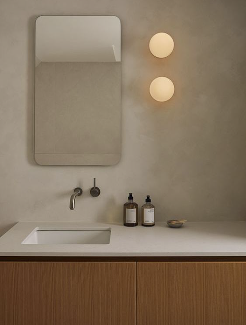 Undermount sink bathroom option