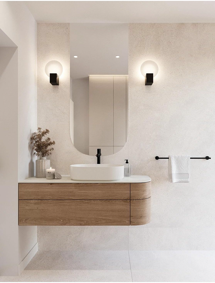 Vessel sink bathroom option