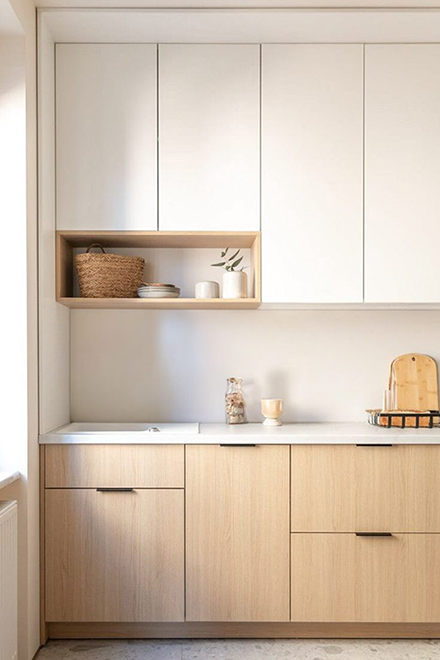 Upper cabinet option