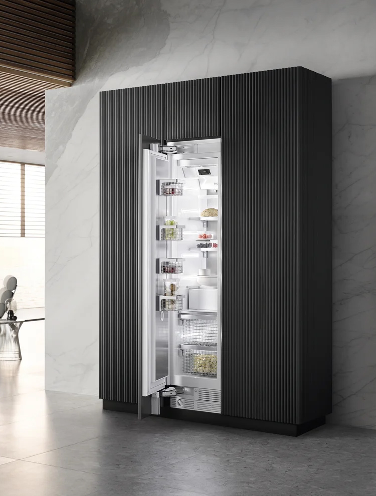 Refrigeration appliance option for luxury kitchen