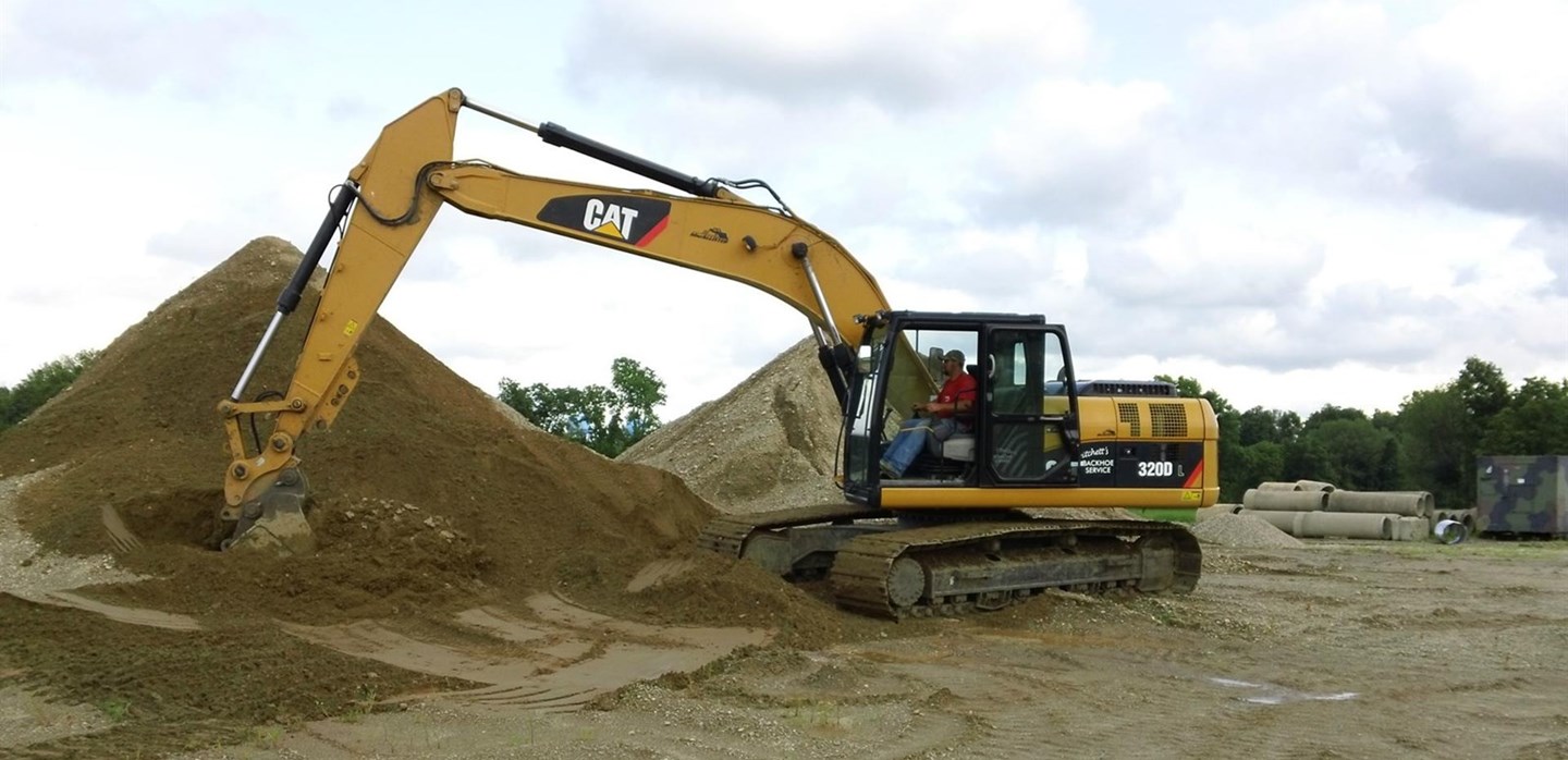 Water Line repair and installation. Sewer line repair and installation. Triaxle Trucking New Castle. Excavation New Castle.