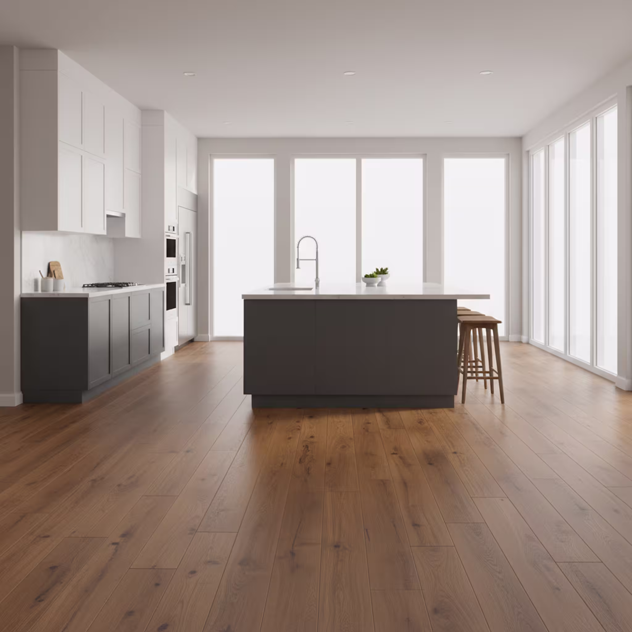 Engineered Hardwood vs Laminate: Best for Kitchens and Basements?