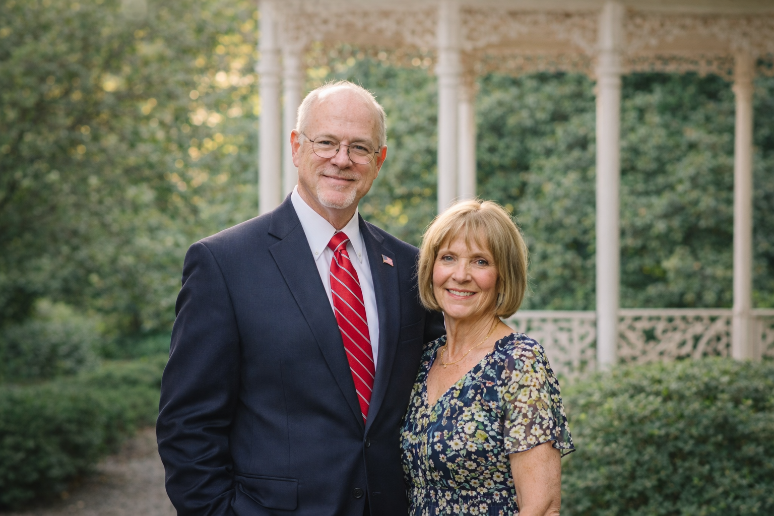 Ormand Hunter and his wife Jill during their journey that inspired Educate4Wellness and the search for root-cause healing
