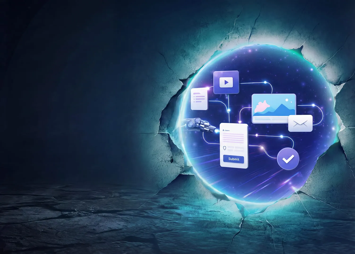 Prikaz custom Webflow developmenta na tablet uređaju