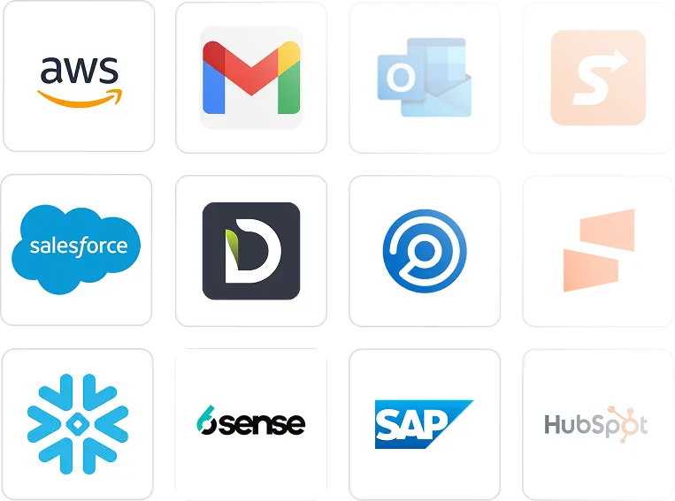 Outreach supports over 90 integrations, connecting with your favorite apps