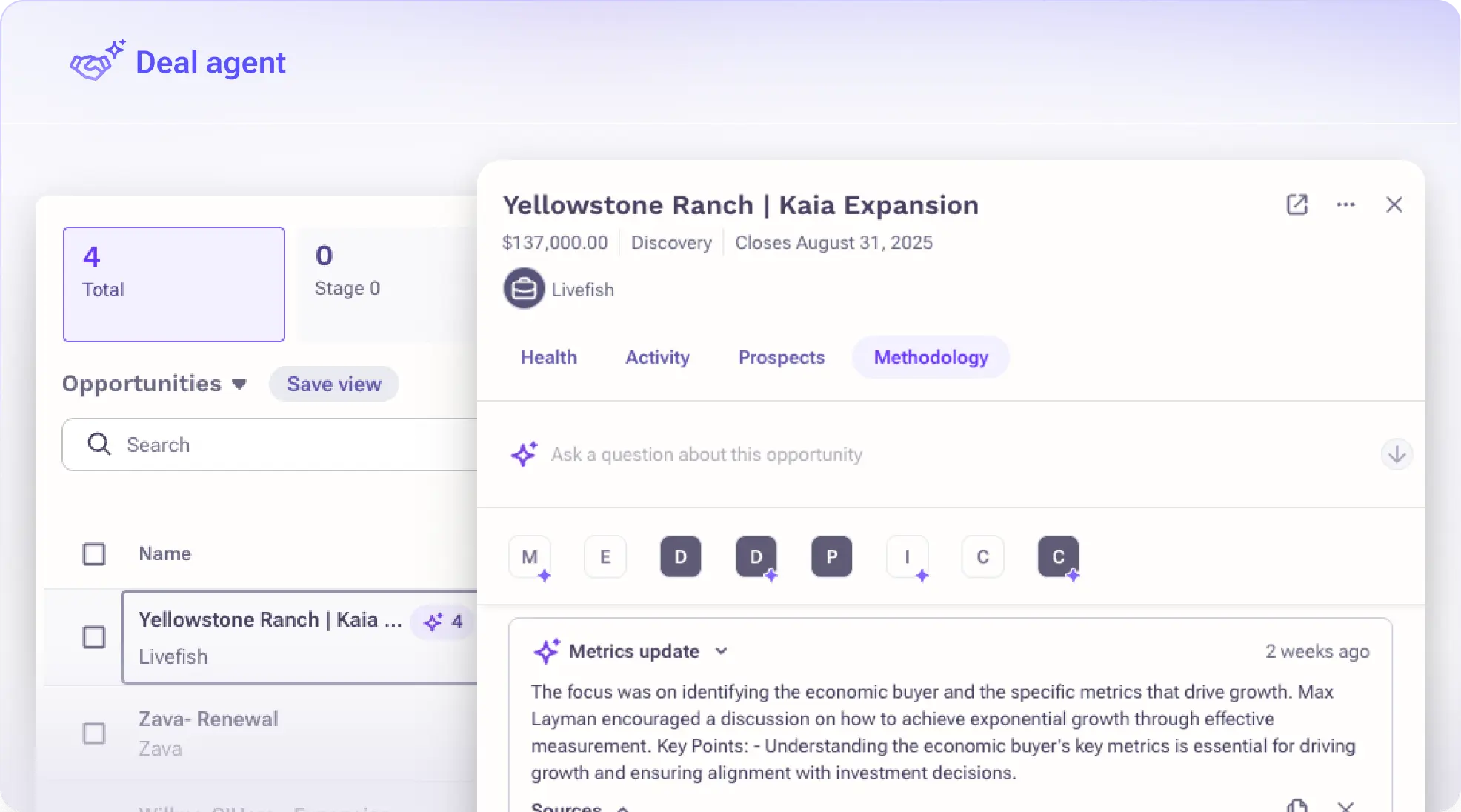 Outreach AI Deal Agent product preview