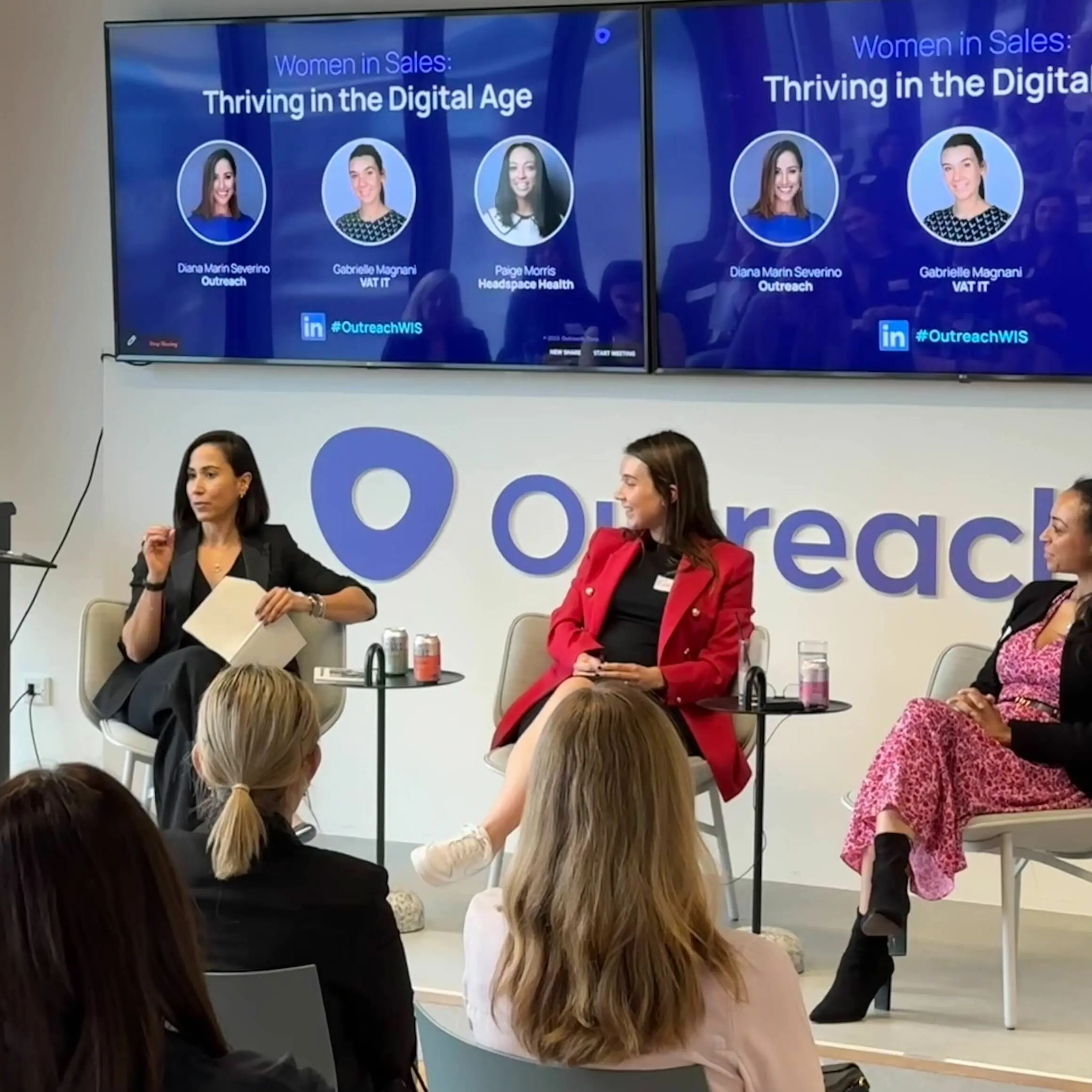 Outreach London office panel