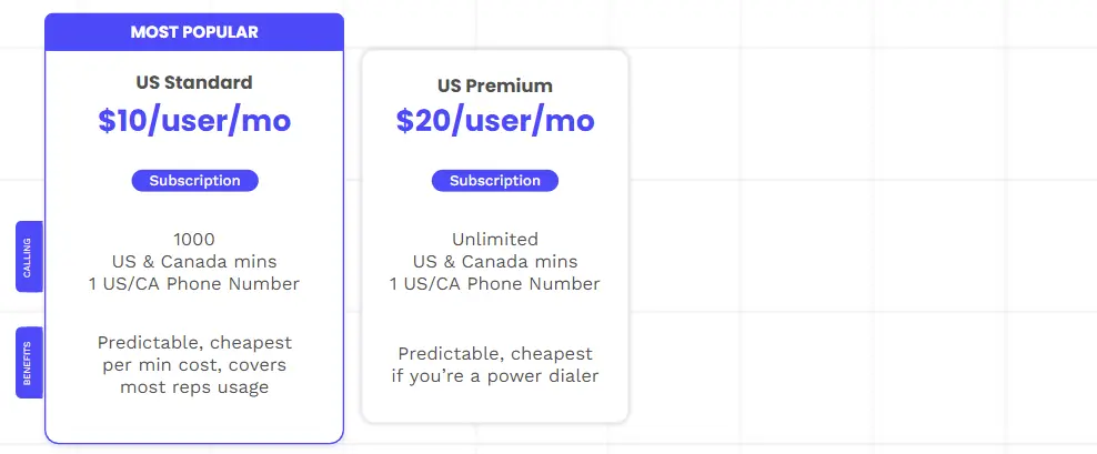 US / Canada Pricing