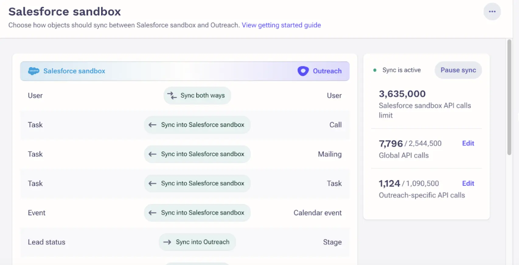 Enterprise-level integrations and applications within Outreach