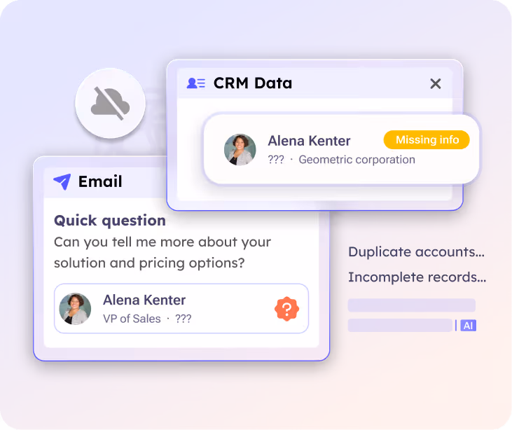Disconnected data slows revenue execution