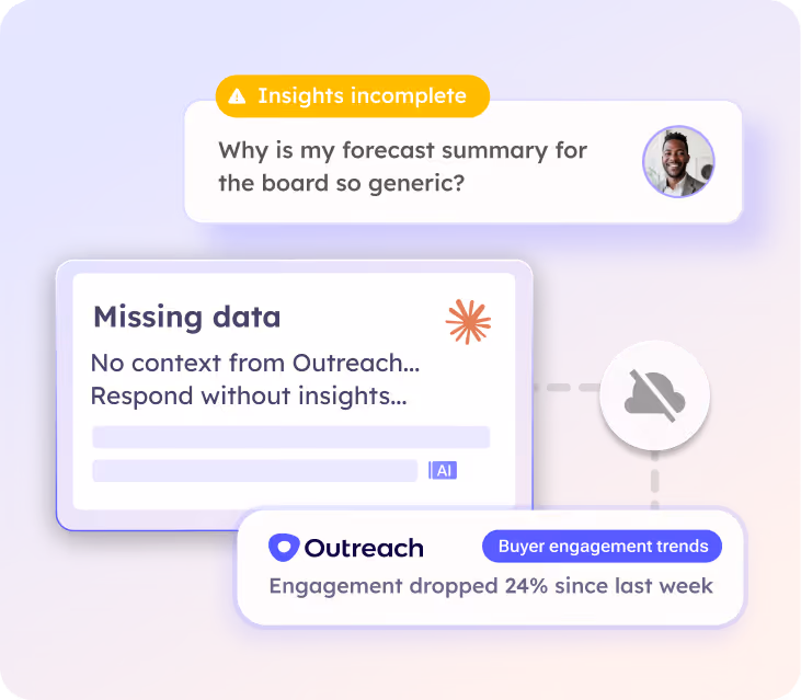 Your AI agents are missing deal context