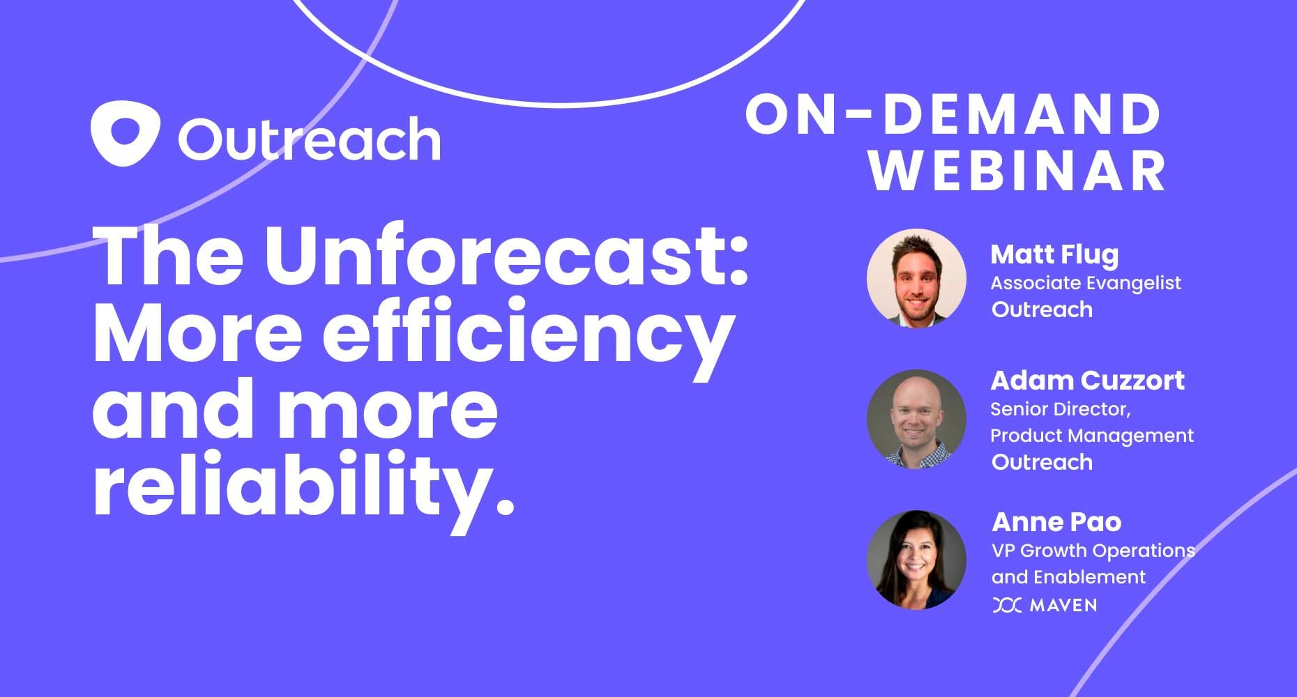 The Unforecast: More efficiency and more reliability