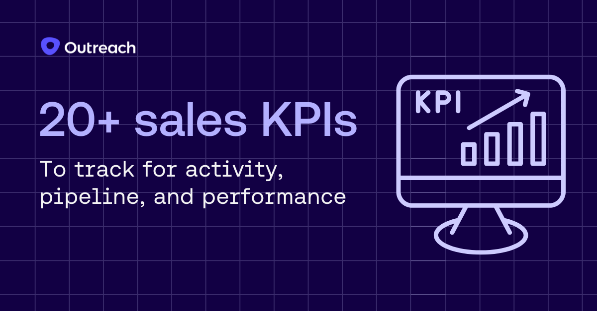 20+ sales KPIs to track for activity, pipeline, and performance