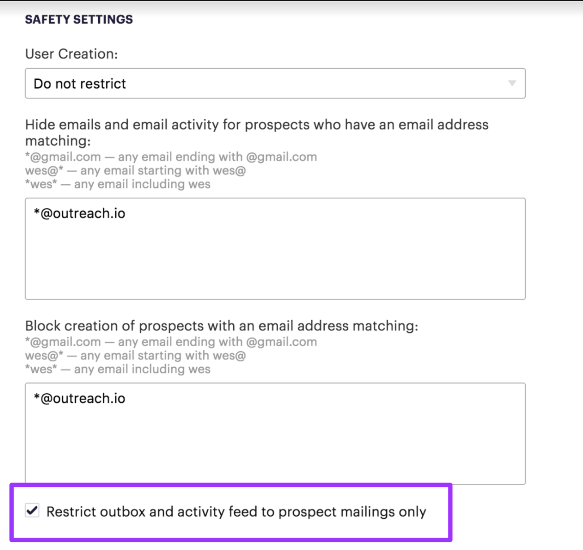 Inboxsafetysettings