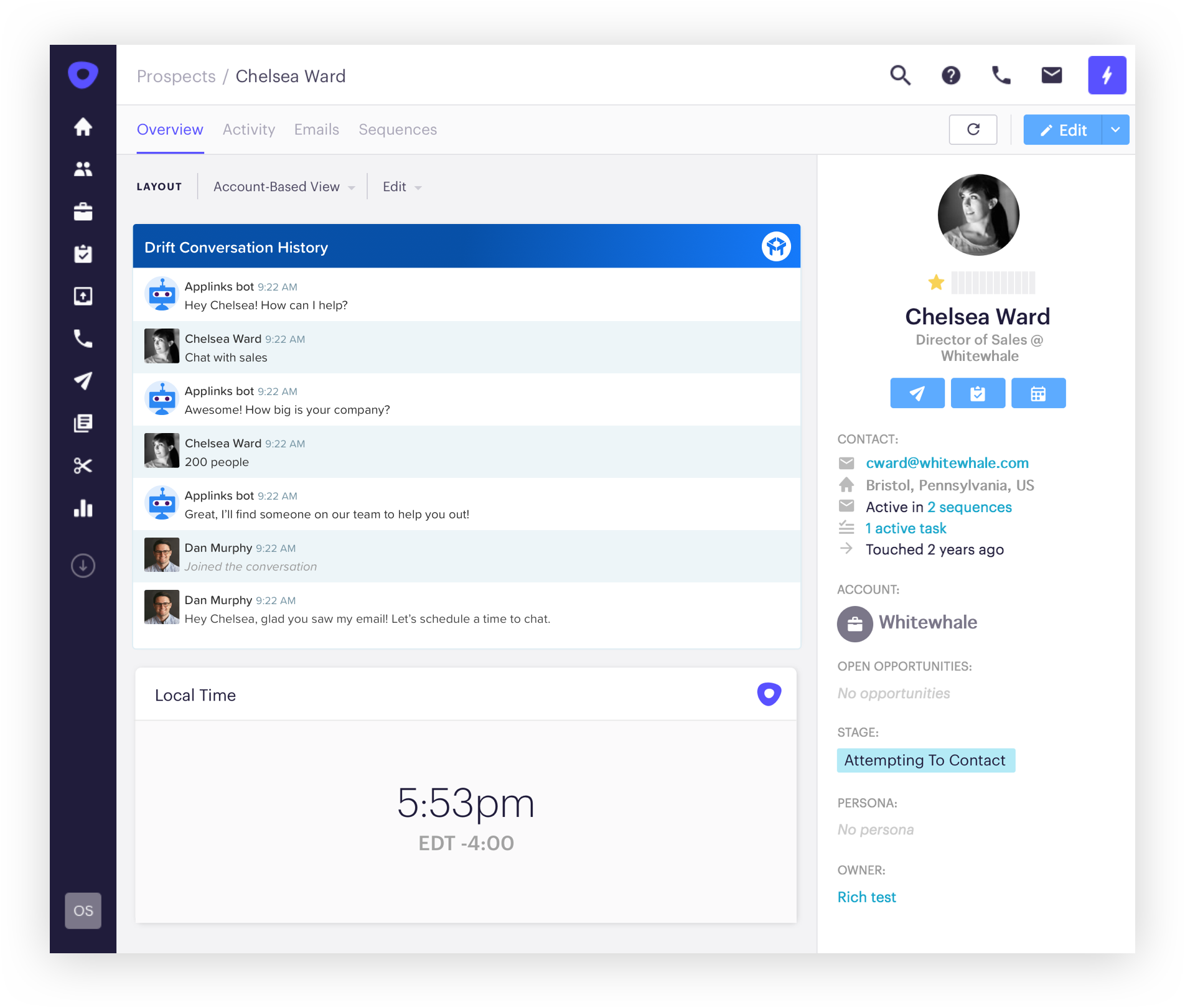 Drift outreach three