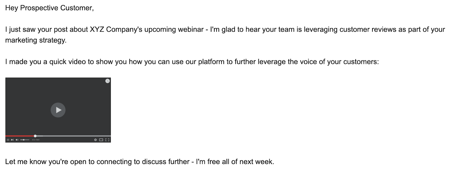 Incorporating empathy video image