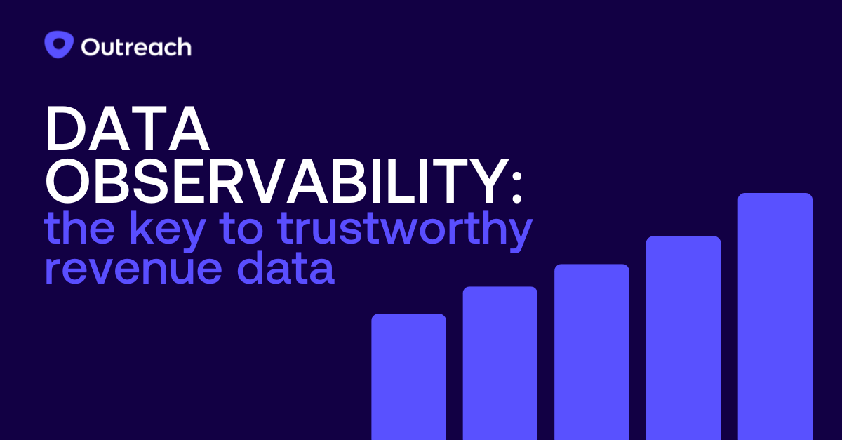 Data observability: the key to trustworthy revenue data
