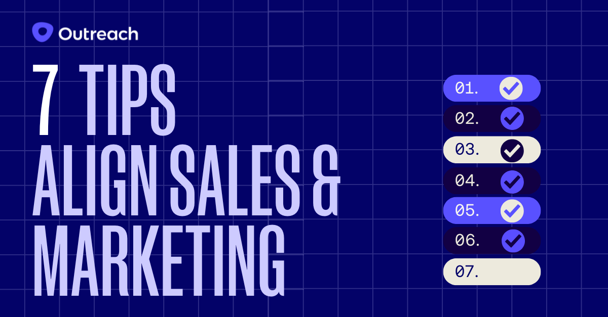 7 tips for aligning your sales and marketing strategy