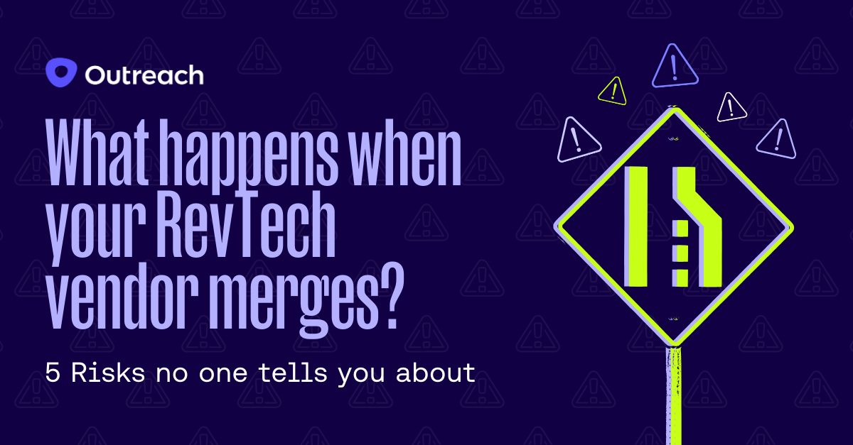 What happens when your RevTech vendor merges? 5 Risks no one tells you about