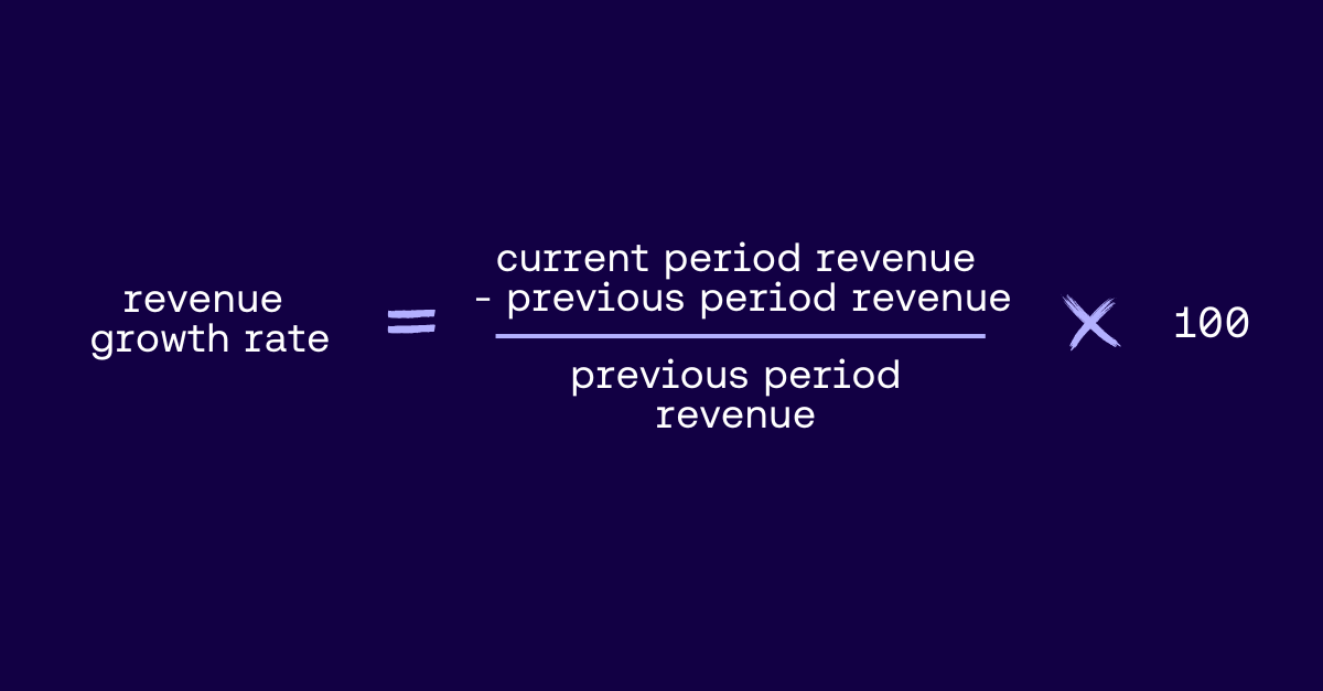 Revenue growth formula