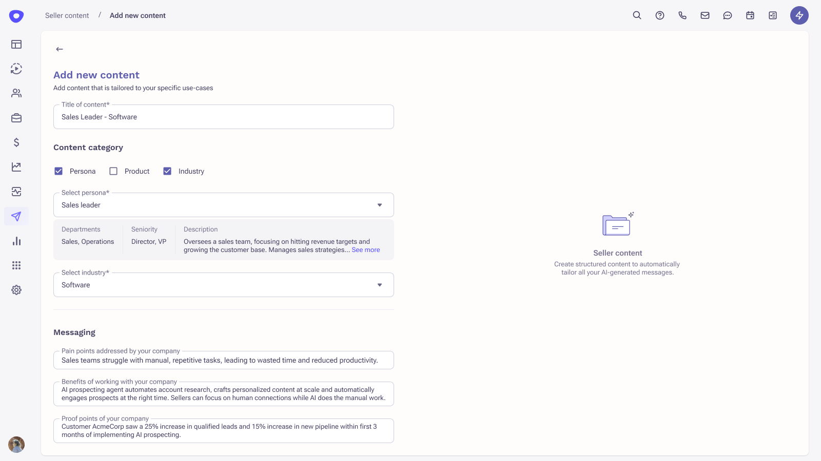 06 Sellercontent New content detail