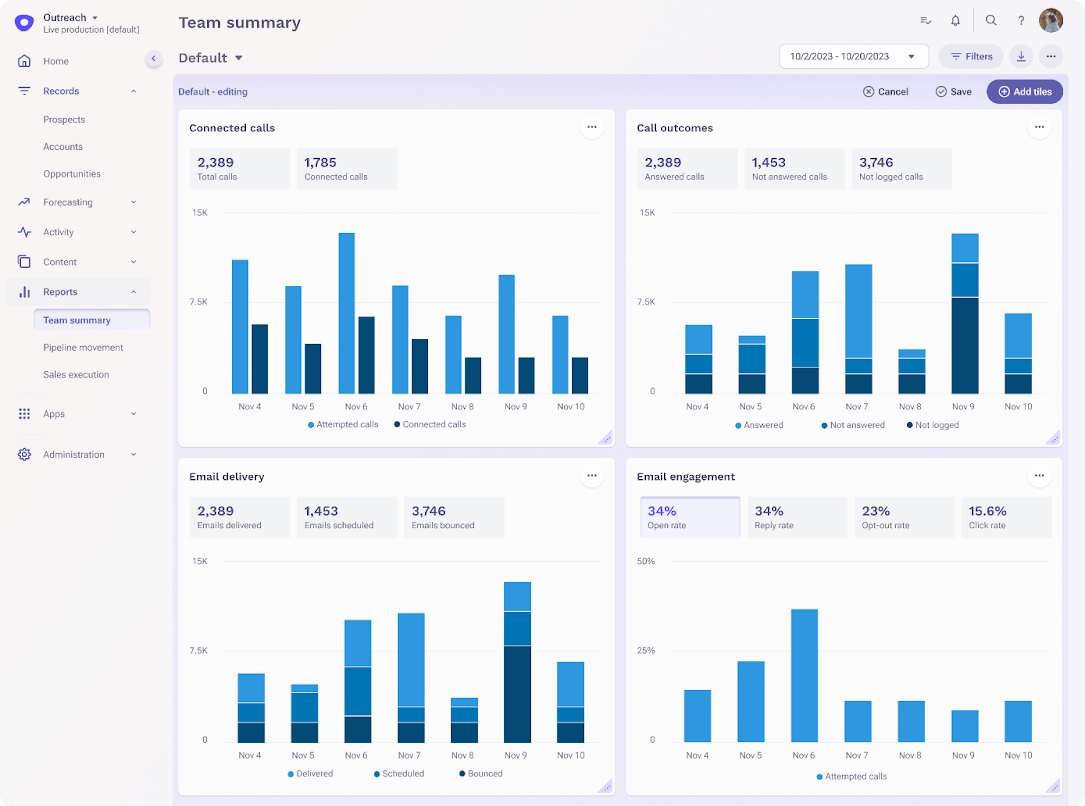 Custom reporting layouts product updates nov 2024