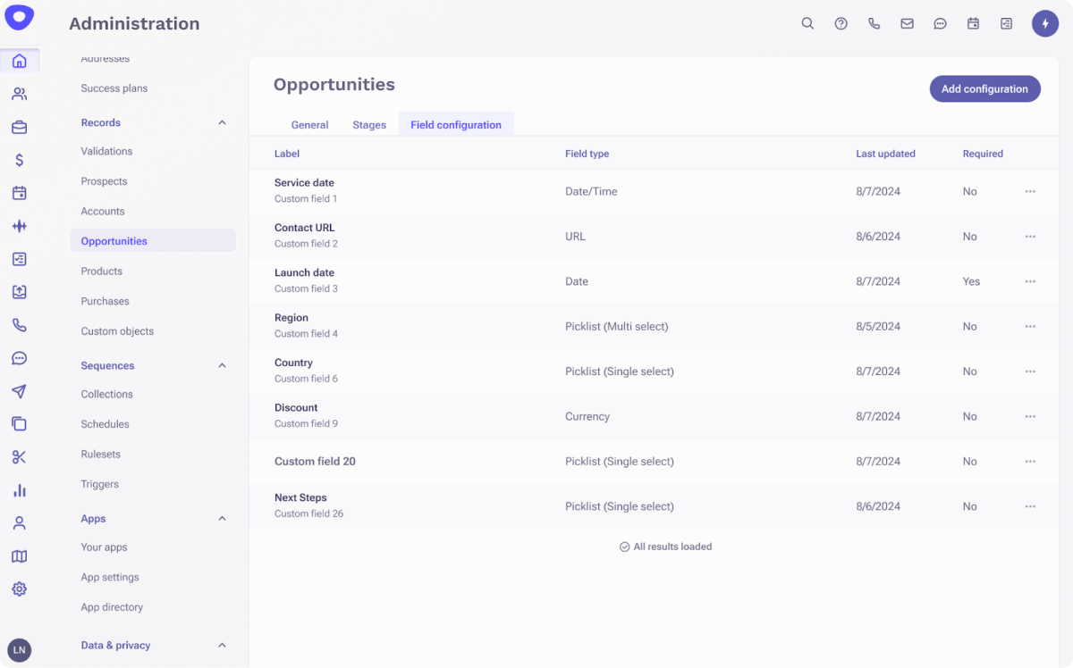Data types custom fields product updates nov 2024 png