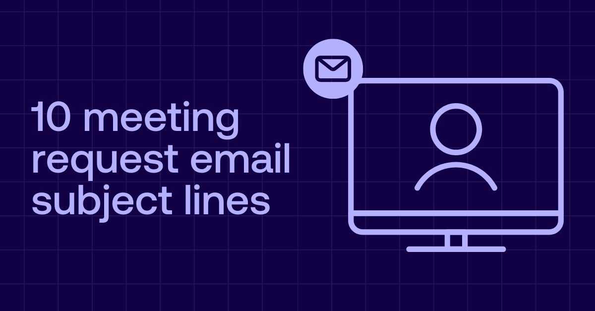 10 Meeting request email subject lines