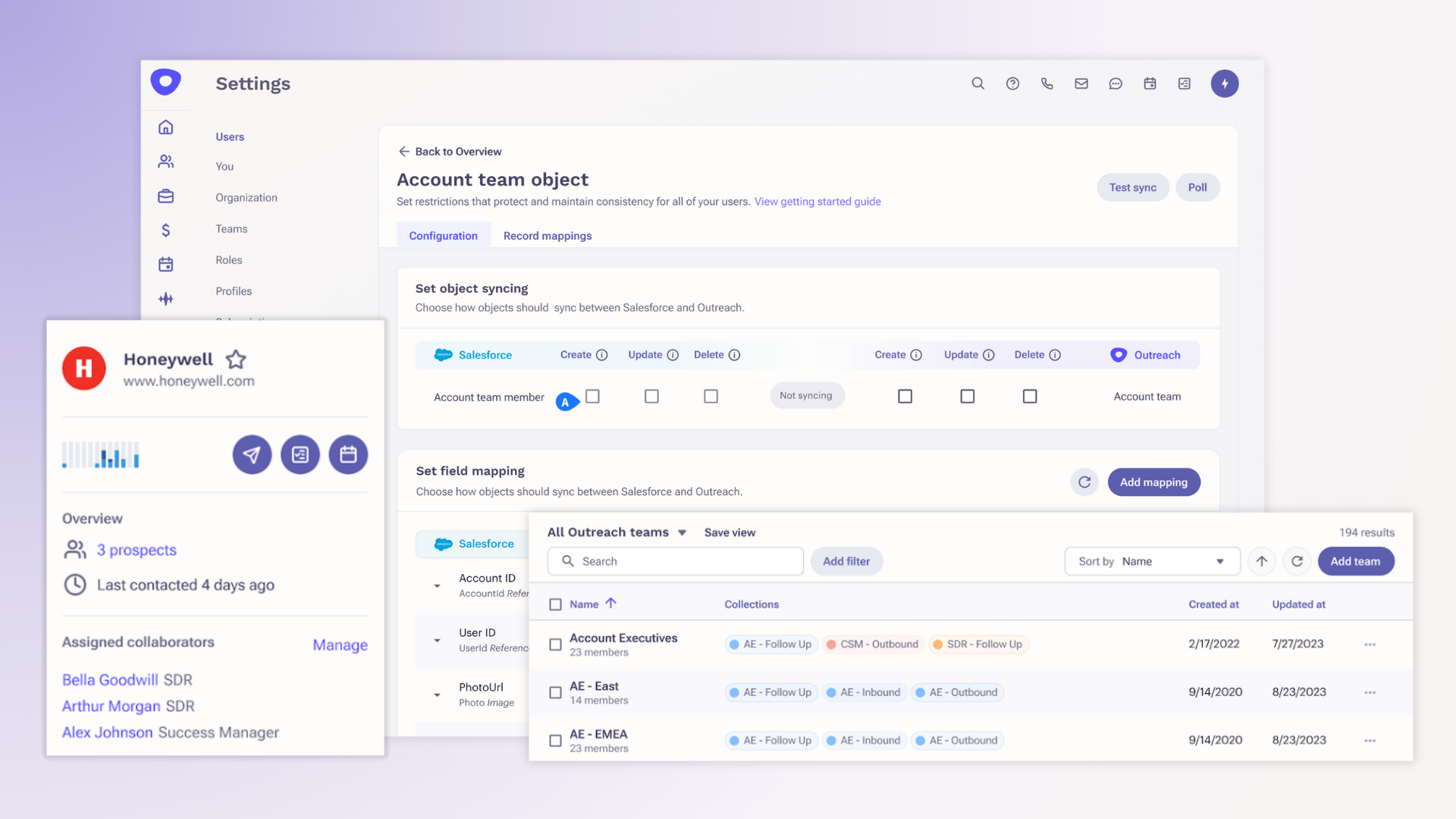 Account teams overview