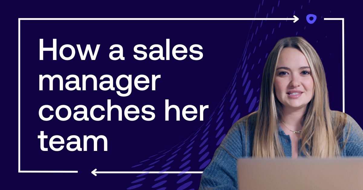 How a sales manager uses Outreach to coach her team