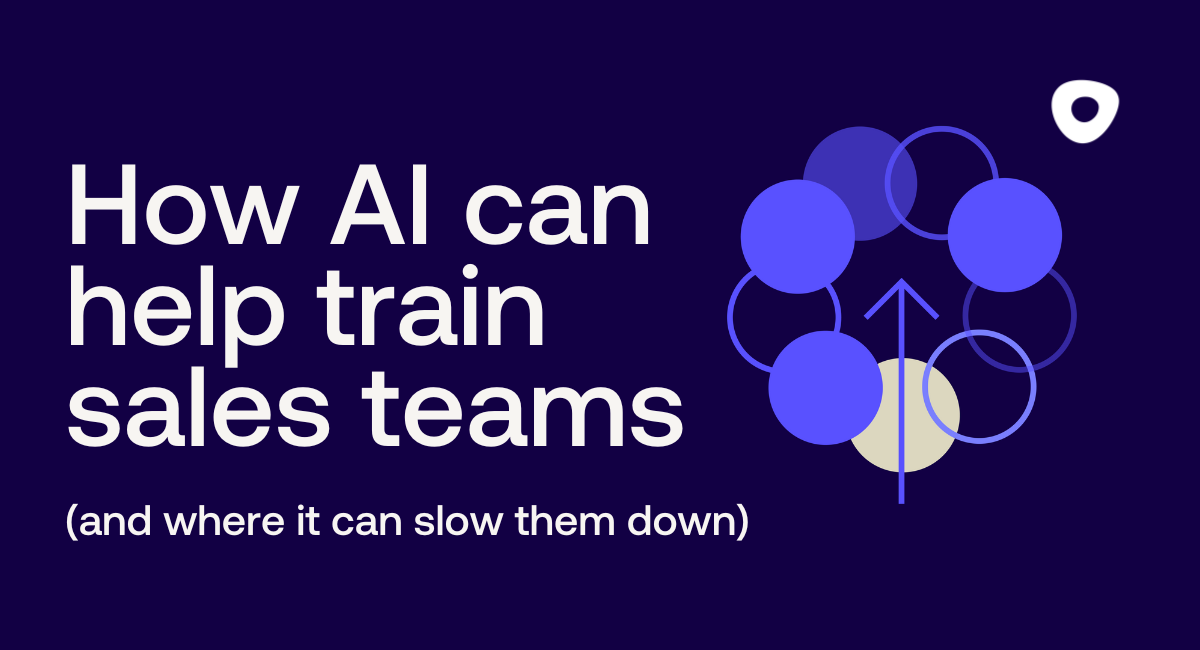 How AI can help train sales teams (and where it can slow them down)
