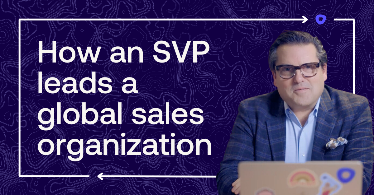 How an SVP uses Outreach to lead a global sales organization