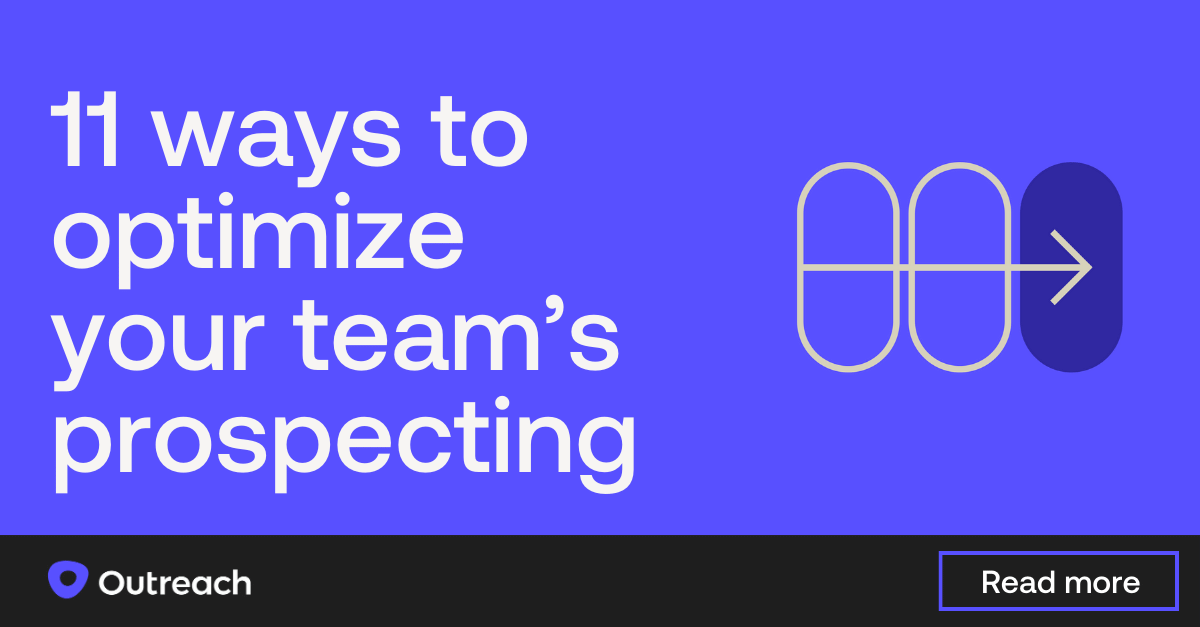 11 ways to optimize prospecting with the Team Performance Report