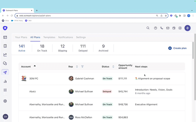 Success plans improve