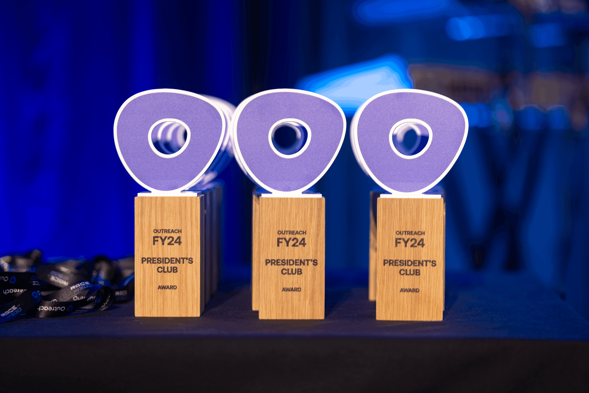 Presidents club trophies