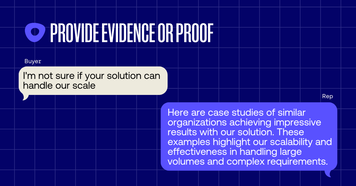 Objections evidence
