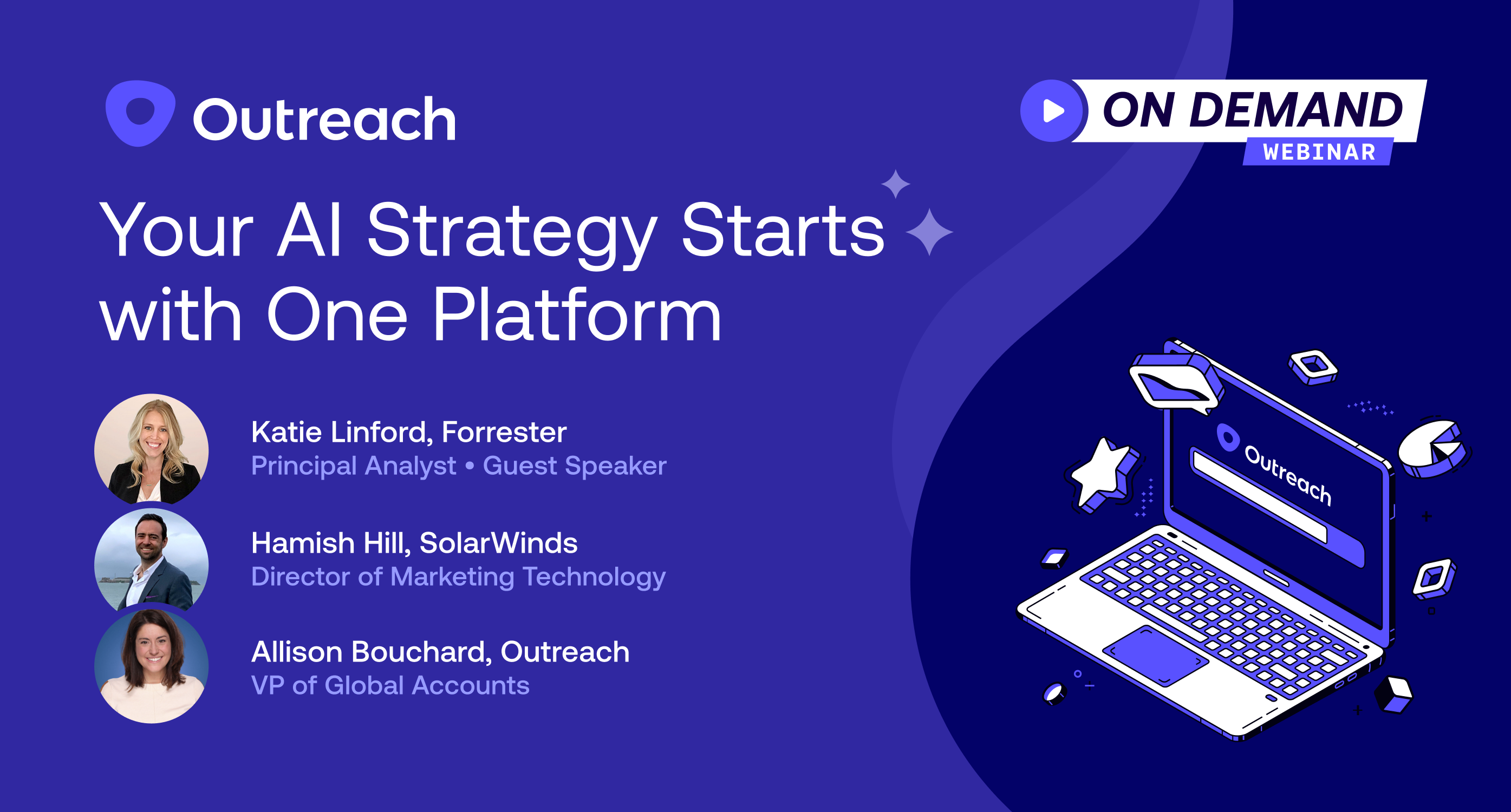 AI Strategy Starts with One Platform Webinar Header