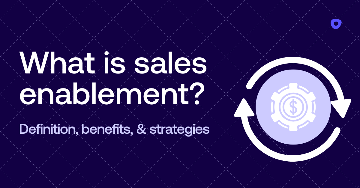 What is sales enablement