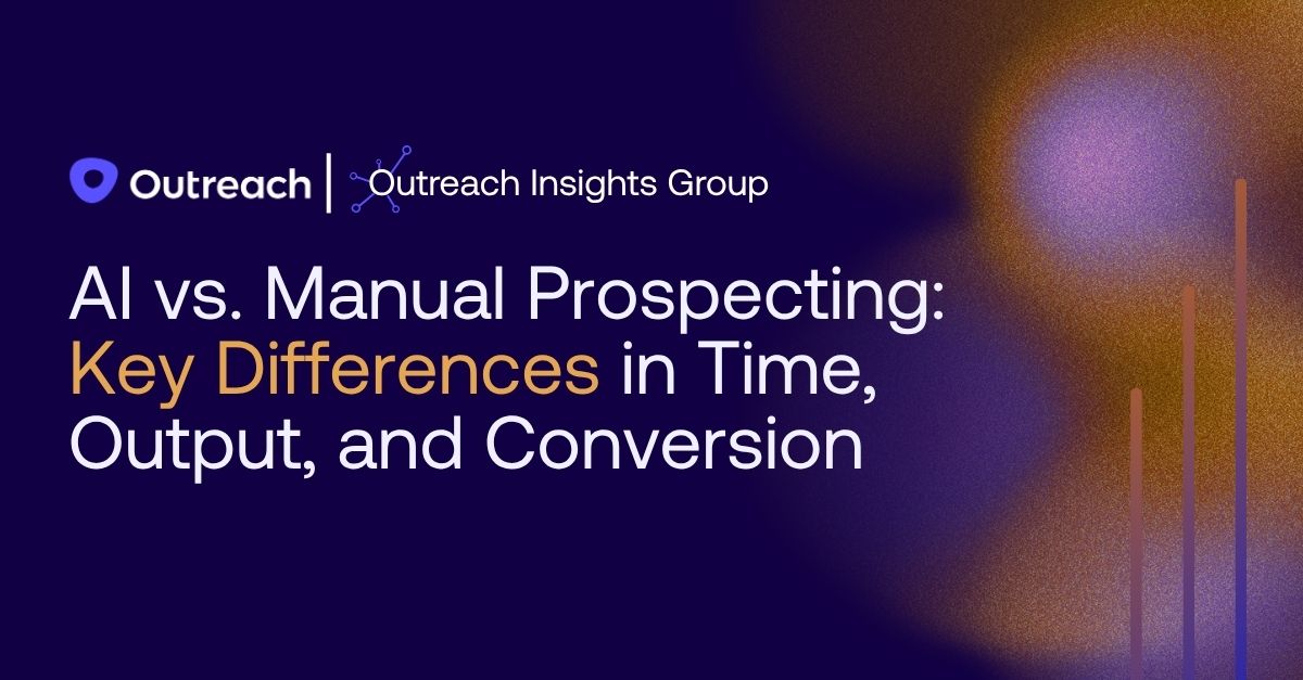 AI vs. Manual Prospecting: Key Differences in Time, Output, and Conversion