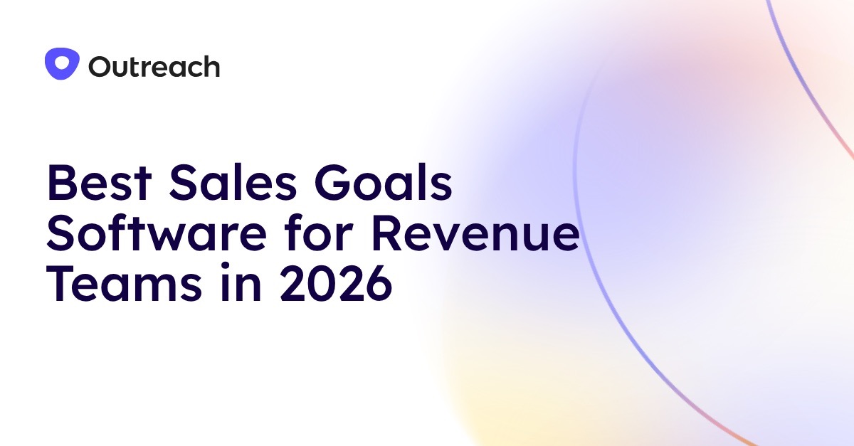 Best sales goals software for revenue teams in 2026
