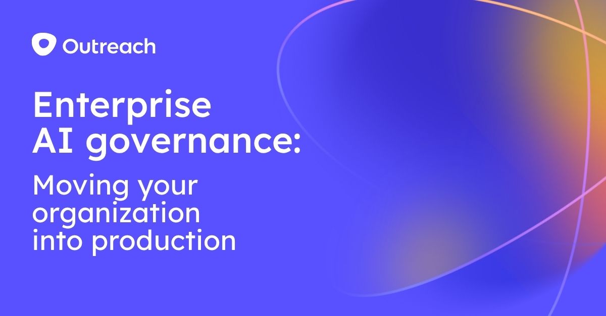 Enterprise AI governance: Moving your organization into production