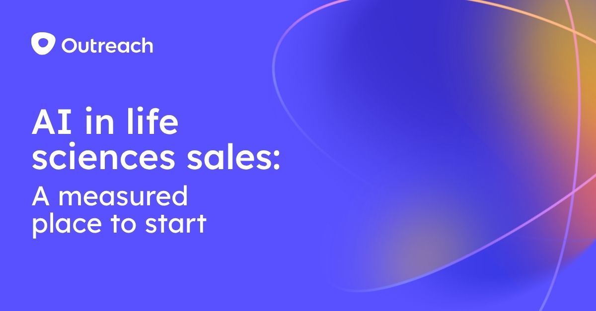AI in life sciences sales: A measured place to start