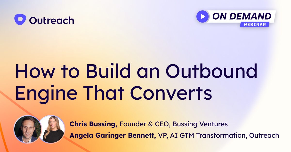 How to Build an Outbound Engine That Converts 