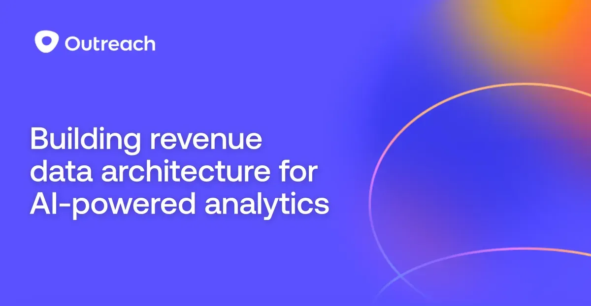 Building a revenue data architecture for sales analytics