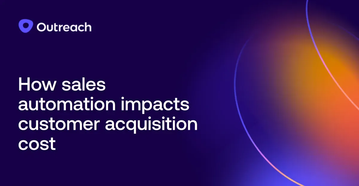 Sales automation impact on customer acquisition cost