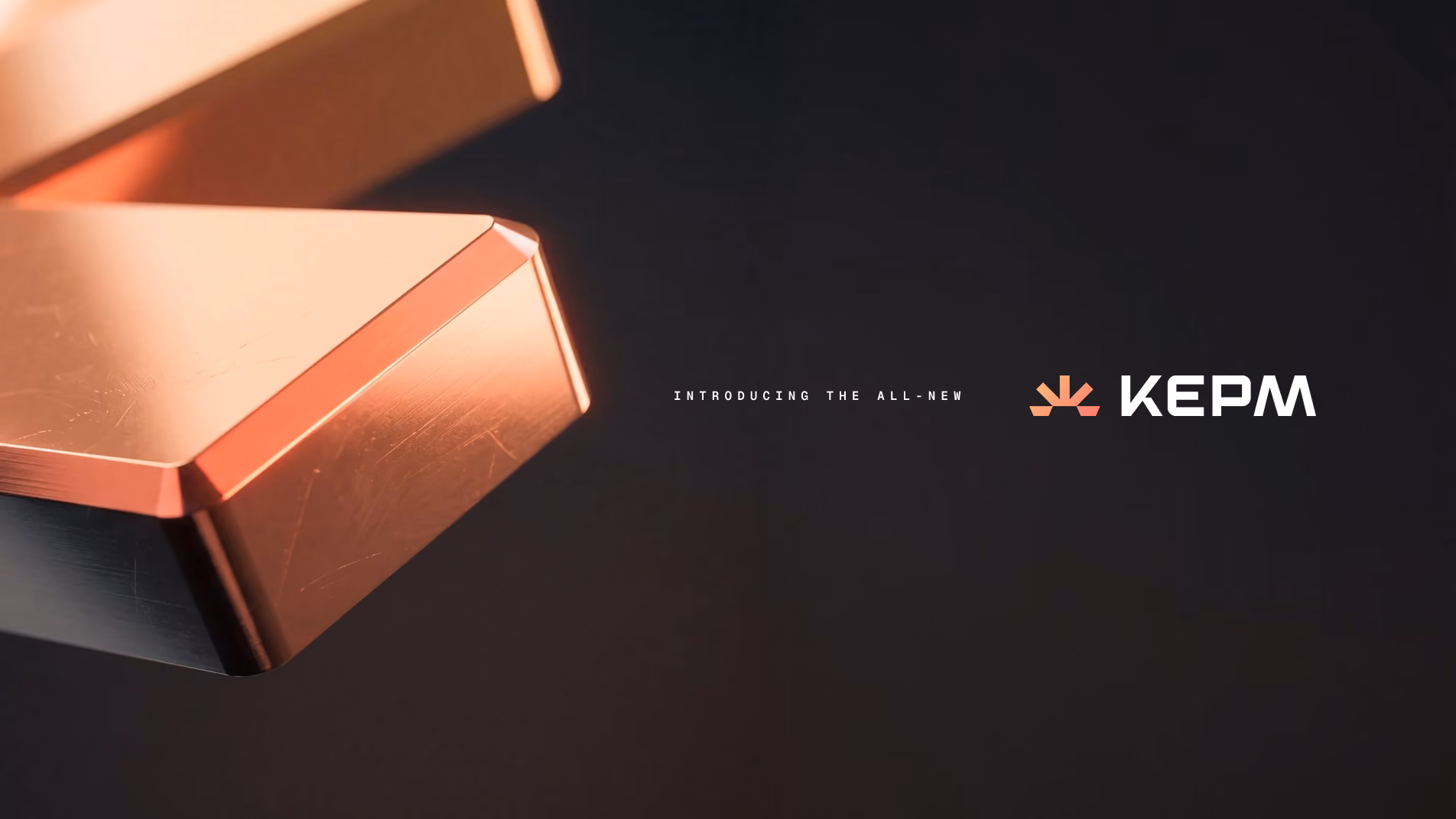 KEPM's new brand identity and website design