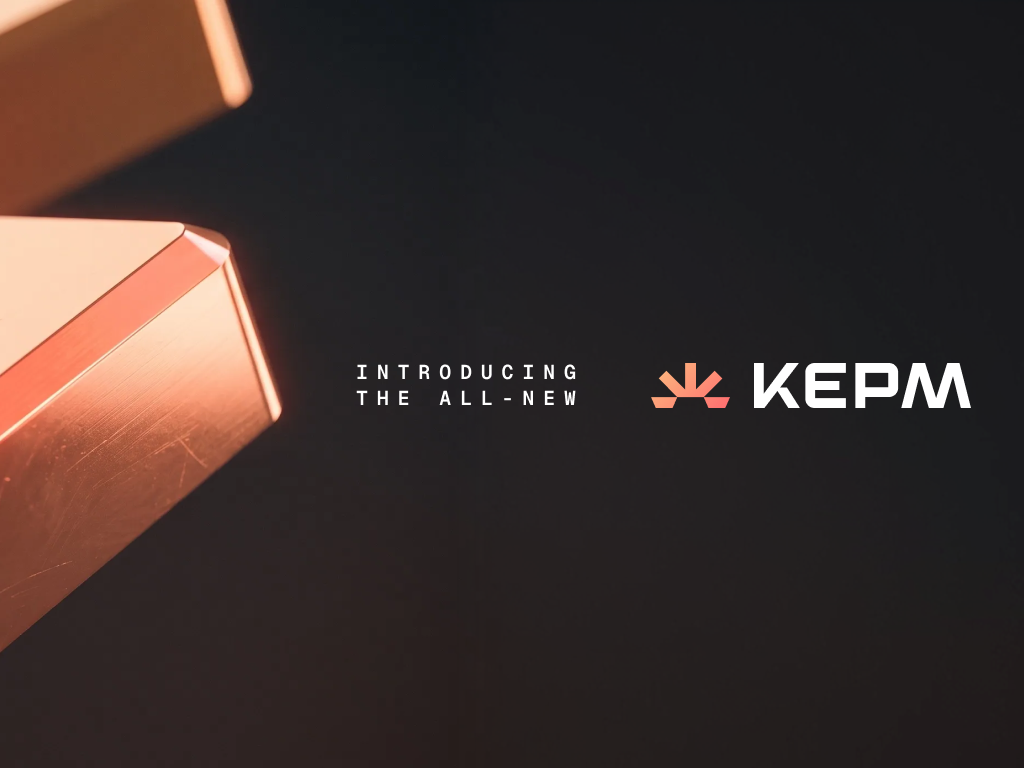 KEPM's new brand identity and website design